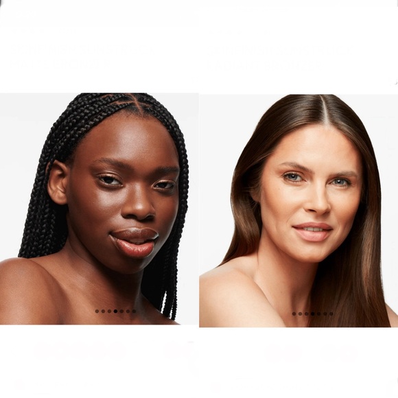 M•A•C SKINFINISH MATTE BRONZER collection set W/ BRUSH - Picture 9 of 16